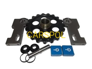 ZESTAW KOŁA NAPINAJĄCEDO + PROWAD. 801 MINI JCB